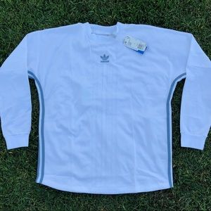 Adidas Originals L/s Jersey shirt sz L trefoil